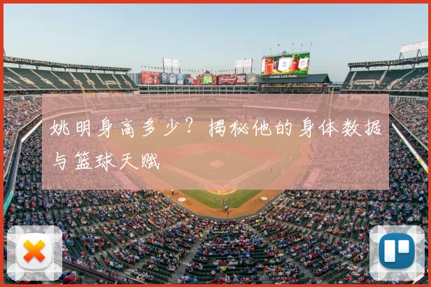 姚明身高多少？揭秘他的身体数据与篮球天赋